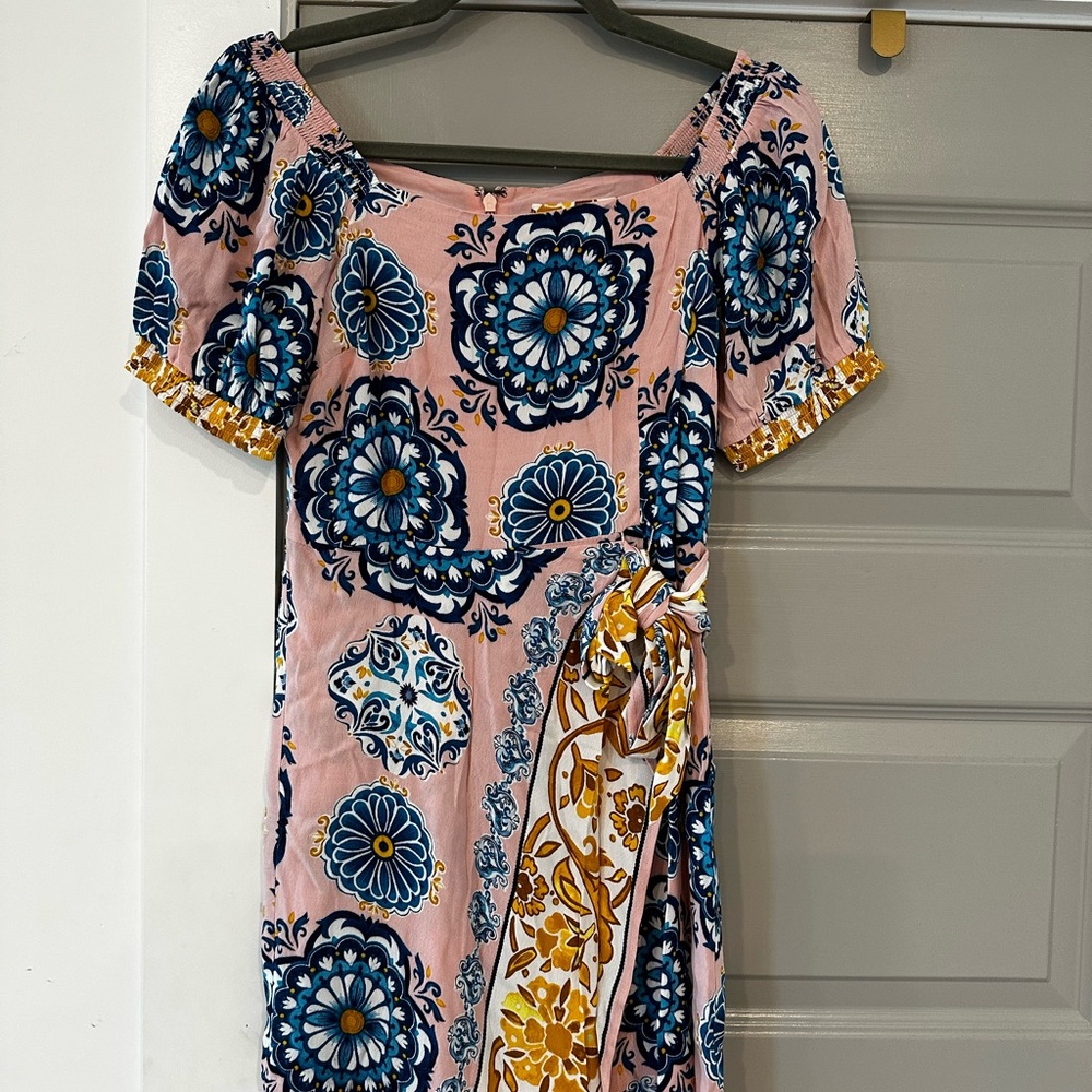 Anthropologie Maeve resort wrap dress